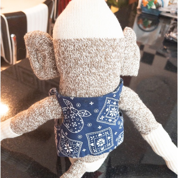 🔥HANDMADE SOCK MONKEY 🙈 - Picture 5 of 7